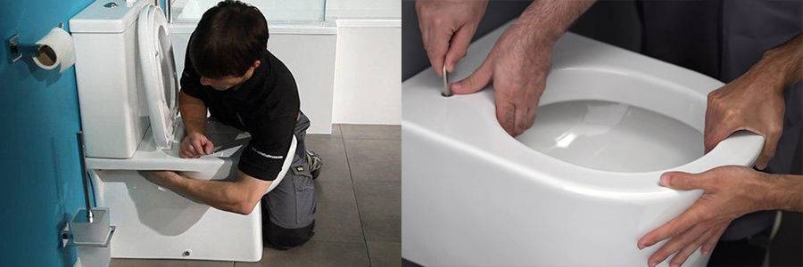 Toilet installation guide